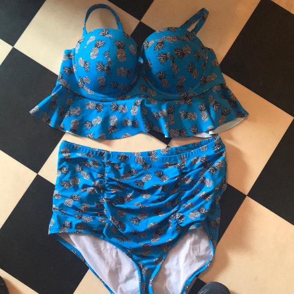 torrid pineapple swimsuit